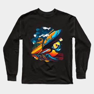 Dreamy Rocket Long Sleeve T-Shirt